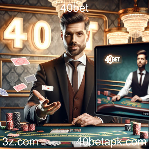Experiência Imersiva no Cassino Ao Vivo do 40bet